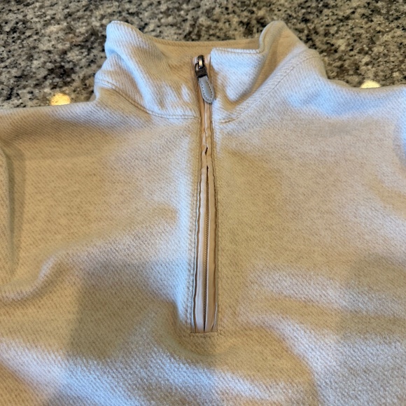 Vineyard Vines Mens Calmwater Quarter Zip White Beach - Small - Picture 2 of 7